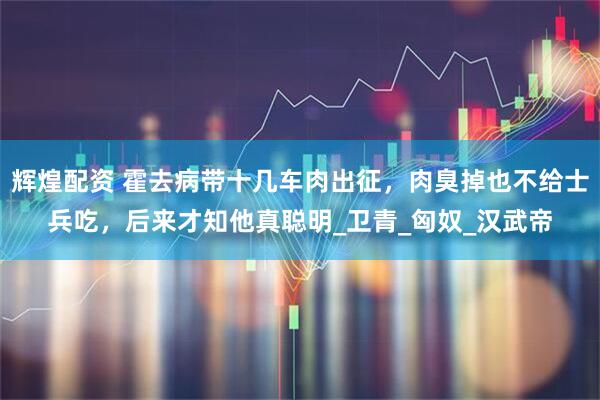 辉煌配资 霍去病带十几车肉出征，肉臭掉也不给士兵吃，后来才知他真聪明_卫青_匈奴_汉武帝