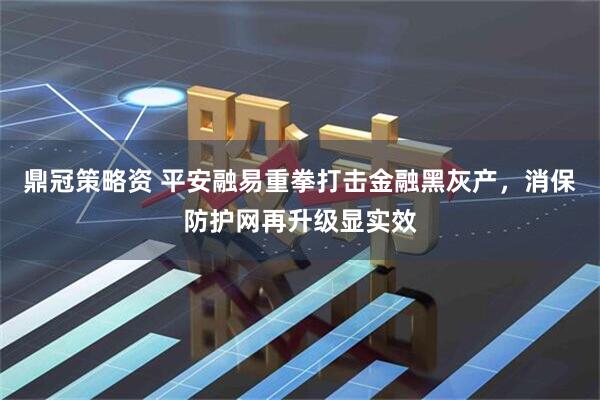 鼎冠策略资 平安融易重拳打击金融黑灰产，消保防护网再升级显实效
